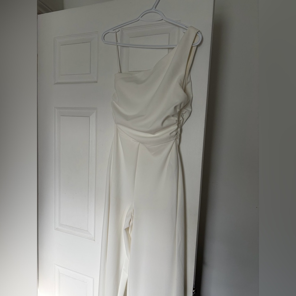 Zara One-Shoulder Pant Onesie